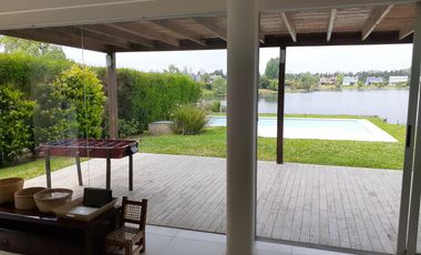 Alquiler temporario enero, Casa Al Lago, 6 ambientes, Pileta, San Agustín, Villanueva, Tigre.