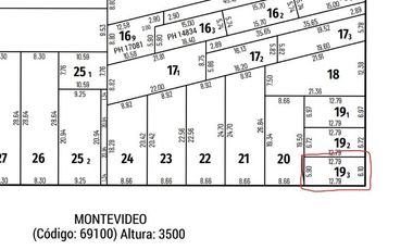 Cafferata 1598 ( Terreno para construccion )