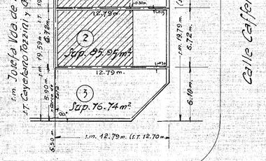 Cafferata 1598 ( Terreno para construccion )