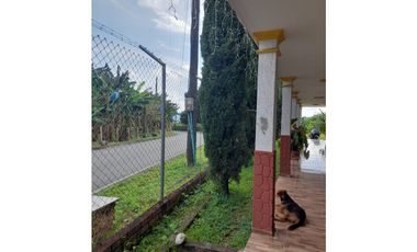 SE VENDE FINCA HOTEL EN QUIMBAYA 3 CUADRAS