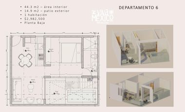 Preventa de Departamentos en La Barra, Puerto Escondido, Oaxaca