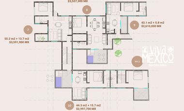 Preventa de Departamentos en La Barra, Puerto Escondido, Oaxaca