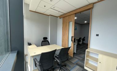 Sewa Private Office Siap Ditempati Furnish 8 Pax Prosperity Ashta Mall