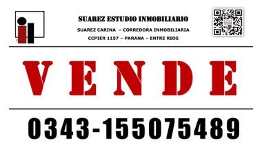 VENDO DUPLEX EN PARANA, ZONA NORTE, A 2 CUADRAS DE AVENIDA URANGA.