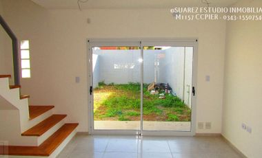 VENDO DUPLEX EN PARANA, ZONA NORTE, A 2 CUADRAS DE AVENIDA URANGA.