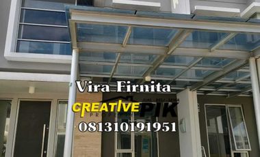 DISEWA CEPAT, MURAH RUMAH GOLF ISLAND,PIK - SIAP HUNI DENGAN AC