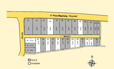 Mungkid Indah-Tanah Kavling Murah Siap Bangun Dekat Candi Borobudur