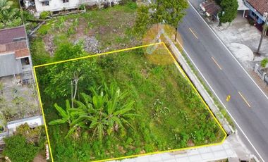 Tanah Pinggir Jalan Raya Pakem Turi Lokasi Strategis