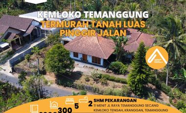 Jual Tanah Temanggung Bonus Rumah Dekat Terminal Termurah