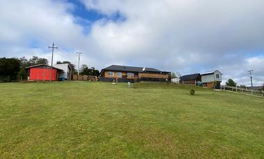 MARAVILLOSA PARCELA CON CASA EN CHANCOYAN