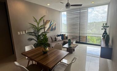 Departamento en renta amueblado Emerald Temozón, Mérida Yucatán