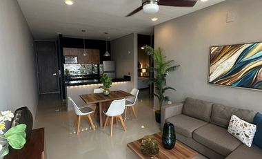 Departamento en renta amueblado Emerald Temozón, Mérida Yucatán