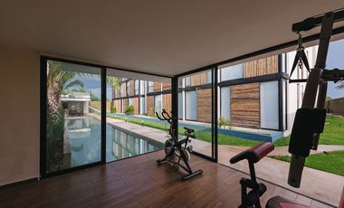 Departamento en renta amueblado Emerald Temozón, Mérida Yucatán