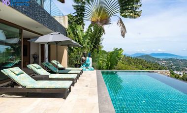 Exceptional Koh Samui Villa with Stunning Sea&Mountain View