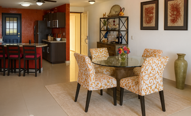 Amplio Condominio de 4 Recámaras en Orquídeas Flamingos – Comunidad Cerrada con Alberca, Tenis y Cuotas de Mantenimiento Bajas en Nuevo Vallarta