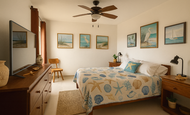 Amplio Condominio de 4 Recámaras en Orquídeas Flamingos – Comunidad Cerrada con Alberca, Tenis y Cuotas de Mantenimiento Bajas en Nuevo Vallarta