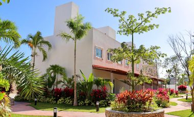 Casa en venta Playa del Carmen de 2 habitaciones a 15 min de la playa/ Certificación EDGE