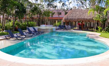 Casa en venta Playa del Carmen de 2 habitaciones a 15 min de la playa/ Certificación EDGE