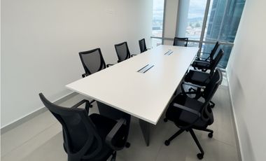 OFICINA / COSTA DEL ESTE / FINANCIAL PARK / 108 M2 / AMOBLADA