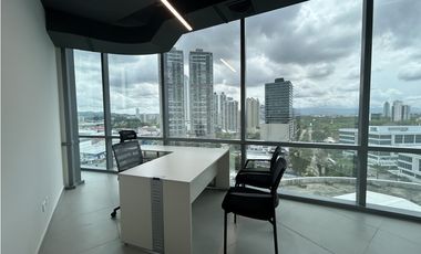 OFICINA / COSTA DEL ESTE / FINANCIAL PARK / 108 M2 / AMOBLADA