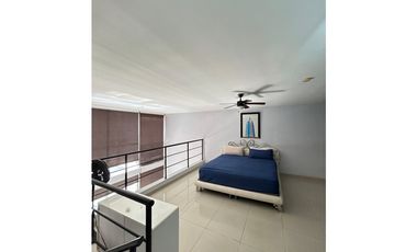 Apartamento tipo Loft en Alquiler en El Cangrejo 1 recámara 112m2