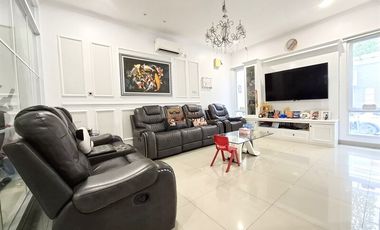 Dijual Luxury Home Puri Mansion – 4+1 BR, 3,5 Lt, Rooftop Garden