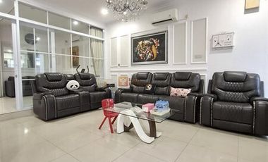 Dijual Luxury Home Puri Mansion – 4+1 BR, 3,5 Lt, Rooftop Garden