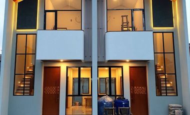 JAP064 New Townhouse 2 Lt Modern Minimalis di Jagakarsa, Jakarta