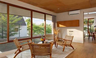 Tropical Modern Villa hanya 1 km ke Pererenan Beach, Canggu, Bali