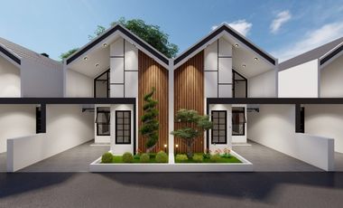 Rumah Termurah Sejagad style scandinavian modern  bonus kanopi