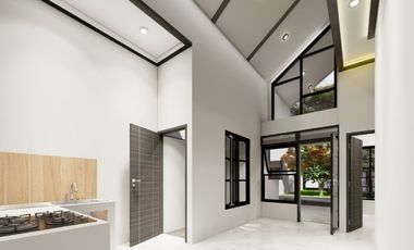 Rumah Termurah Sejagad style scandinavian modern  bonus kanopi