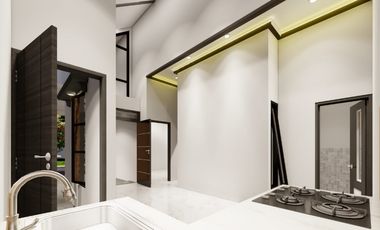 Rumah Termurah Sejagad style scandinavian modern  bonus kanopi