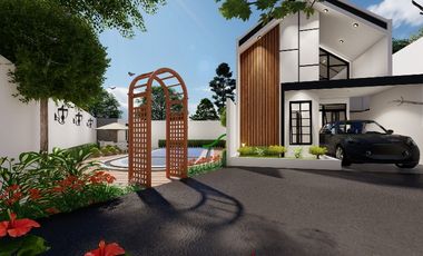 Rumah Termurah Sejagad style scandinavian modern  bonus kanopi