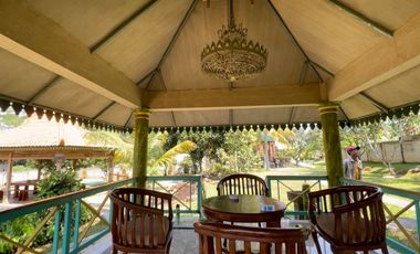 Jual Rumah Villa Joglo  Mewah dan Kebun Buah di Purwakarta