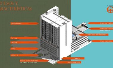 DEPARTAMENTO EN VENTA MERIDA, TORRE TEMOZON, MODELO F, JUNIO 2026