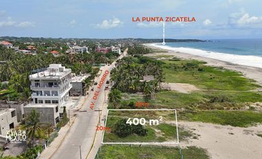 TERRENO FRENTE A PLAYA ZICATELA