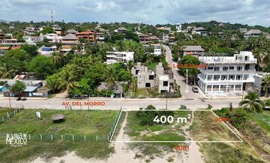 TERRENO FRENTE A PLAYA ZICATELA