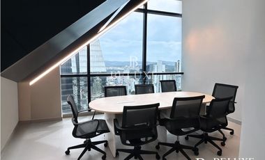 ALQUILER OFICINA AMOBLADA EN TOWER FINANCIAL CENTER, CALLE 50 (8P)