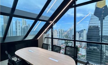 ALQUILER OFICINA AMOBLADA EN TOWER FINANCIAL CENTER, CALLE 50 (8P)