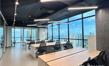 ALQUILER OFICINA AMOBLADA EN TOWER FINANCIAL CENTER, CALLE 50 (8P)