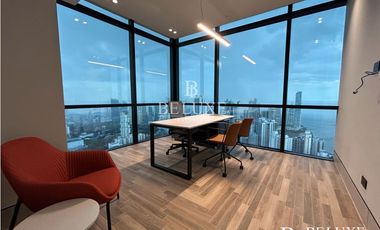 ALQUILER OFICINA AMOBLADA EN TOWER FINANCIAL CENTER, CALLE 50 (8P)