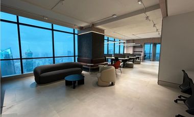 ALQUILER OFICINA AMOBLADA EN TOWER FINANCIAL CENTER, CALLE 50 (8P)