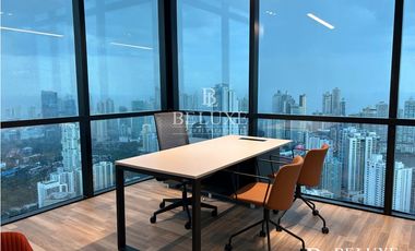 ALQUILER OFICINA AMOBLADA EN TOWER FINANCIAL CENTER, CALLE 50 (8P)