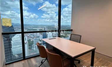 ALQUILER OFICINA AMOBLADA EN TOWER FINANCIAL CENTER, CALLE 50 (8P)