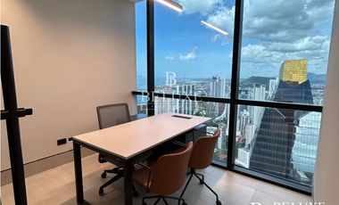 ALQUILER OFICINA AMOBLADA EN TOWER FINANCIAL CENTER, CALLE 50 (8P)