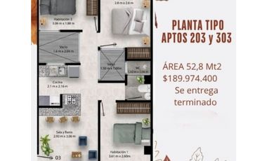 VEDO APTOS Y CASAS PARA ESTRENAR