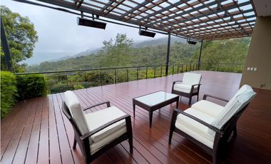 RENTO CASA CAMPESTRE CON  VISTA DE LUJO 4 HAB - ARBORETTO LA CALERA