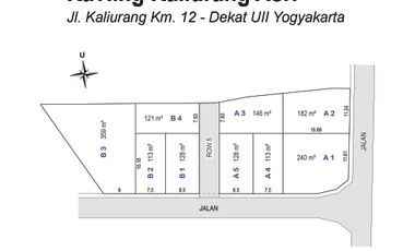 Tanah SHM Strategis Dekat Lapangan Klidon & Pawon Mbah Gito