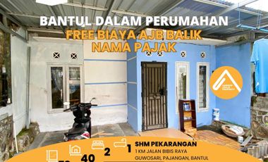 Jual Rumah Guwosari Bantul Dalam Perumahan Free Biaya Lain-lain