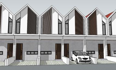 Jual rumah baru(indent)3kt,2kmd,lok strategis,bisa cash bertahap/KPR